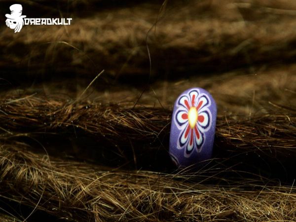 dreadperlen flower power, fimo dreadperlen, dreadshop, shop fuer dreadlocks, dreadlockschmuck aus fimo, dreadschmuck und mehr, dreadstyle, dread beads polymer clay, dk, fimo dreadperlen, dreadschmuck aus fimo, polymer clay dread beads, dreadlocks jewelr